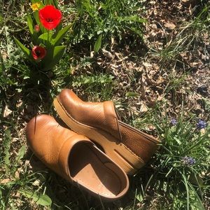 Leather Dansko Clogs